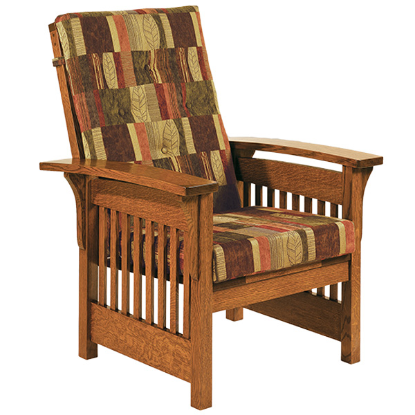 Bow Arm Slat Chair